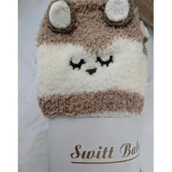 Thigh High Fuzzy Plush Socks, Leggings Adorable Animals to Keep Legs Warm! *