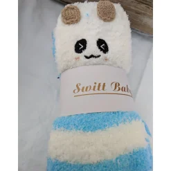 Thigh High Fuzzy Plush Socks, Leggings Adorable Animals to Keep Legs Warm! *