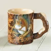 This Place is a Nut House-cute SQUIRREL SCULPT MUG 16oz