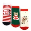 Toddler 3Pk Christmas Socks, so CUTE! Help rescued animals!