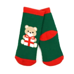 Toddler 3Pk Christmas Socks, so CUTE! Help rescued animals!