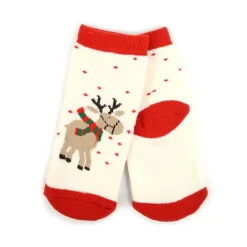 Toddler 3Pk Christmas Socks, so CUTE! Help rescued animals!
