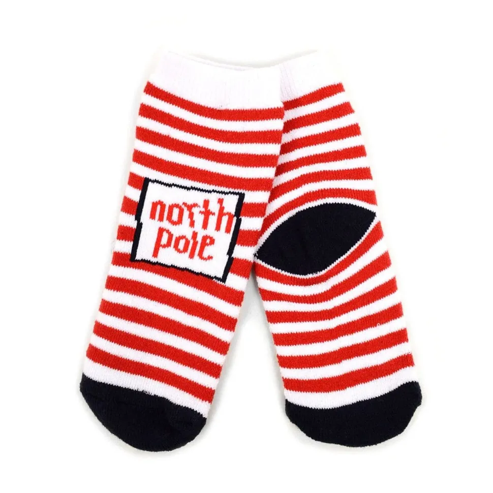 Toddler 3Pk Christmas Socks, so CUTE! Help rescued animals!