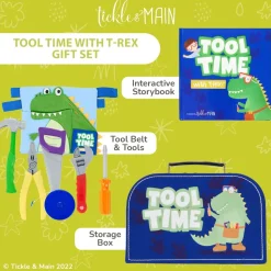 Tool Time with T-Rex Cutest Children's Gift Set