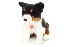 Tri-color Border Collie Eco Friendly Teddy Hermann 30cm