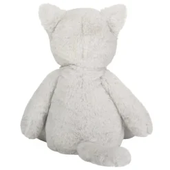 Trixie Gray and White Plush Kitty Cat Eco-friendly Teddy Hermann