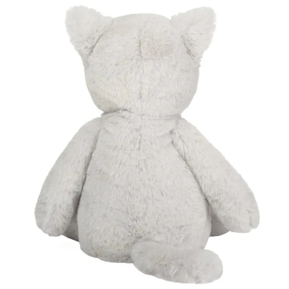 Trixie Gray and White Plush Kitty Cat Eco-friendly Teddy Hermann