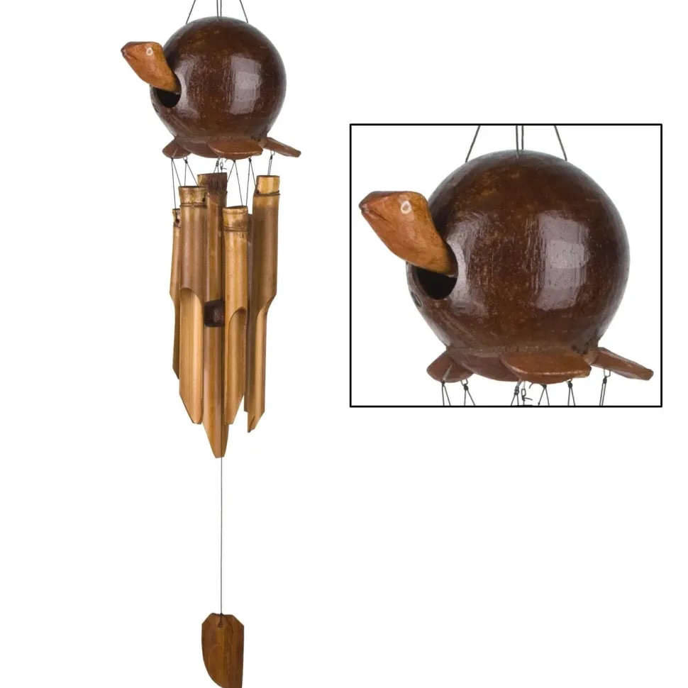 Turtle Bamboo Woodstock Chimes