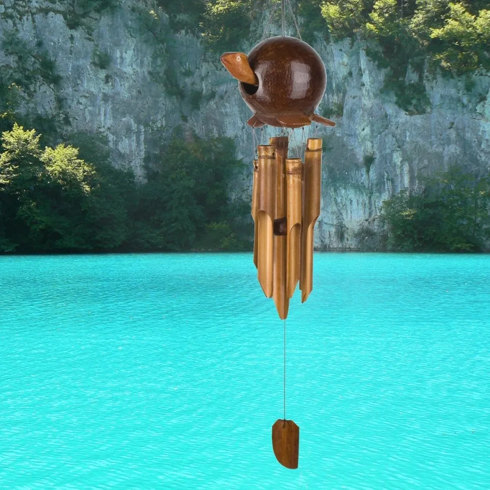 Turtle Bamboo Woodstock Chimes