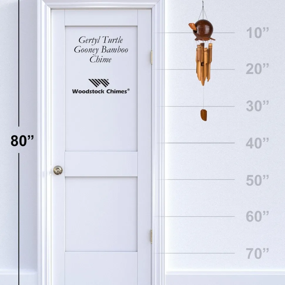 Turtle Bamboo Woodstock Chimes