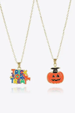Two-Piece Halloween Theme Necklace Set
