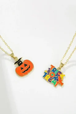 Two-Piece Halloween Theme Necklace Set