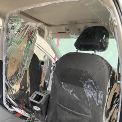 Uber or Taxi Driver Clear Vehicle Protective Shield Curtain