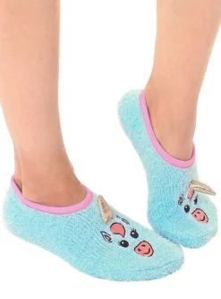 Unicorn Fuzzy Slipper Socks So Cute!