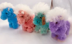 Unicorn Handmade in Peru Alpaca Fur Toy