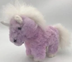 Unicorn Handmade in Peru Alpaca Fur Toy