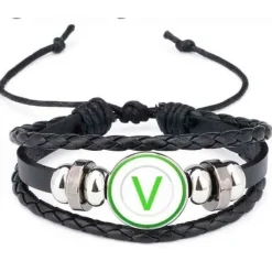 Unisex Vegan Faux Leather Multi-layer Bracelet Spread the Message of Compassion!