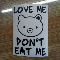 Vegan Vinyl Stickers for Your Car or WHEREVER! Spread KINDNESS!