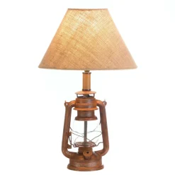 Vintage Camping Lantern Table Lamp