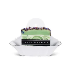 Vintage Country Chic: Scalloped White Metal Soap Dish