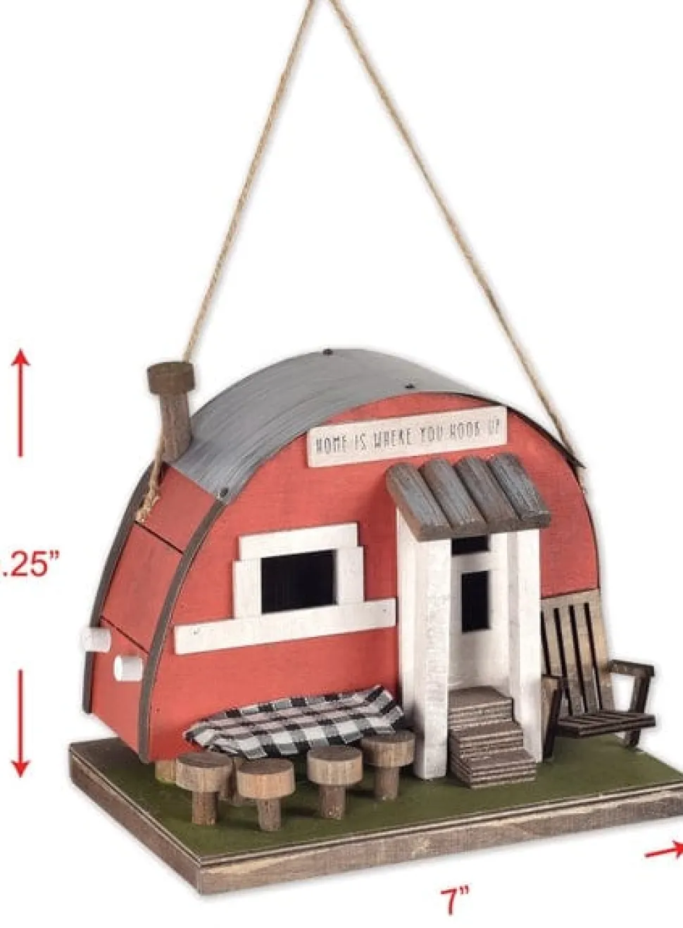 Vintage Trailer Birdhouse