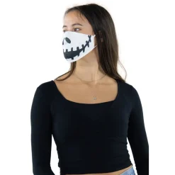 Voodoo Doll Mouth Face Mask In Polyester-CUTE for Halloween!