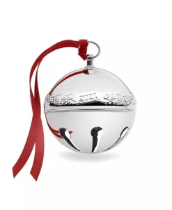 Wallace Silver Plated 2021 Sleigh Bell Ornament Keepsake