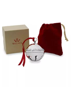 Wallace Silver Plated 2021 Sleigh Bell Ornament Keepsake