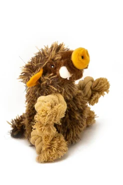 Warthog Pig Squeaky Cute Plush Dog Toy *