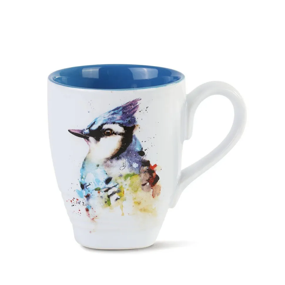 Watercolor Bird Mugs by Artist Dean Crouser -High Quality, Beautiful! *