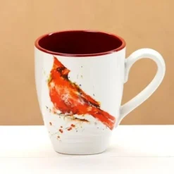 Watercolor Bird Mugs by Artist Dean Crouser -High Quality, Beautiful! *