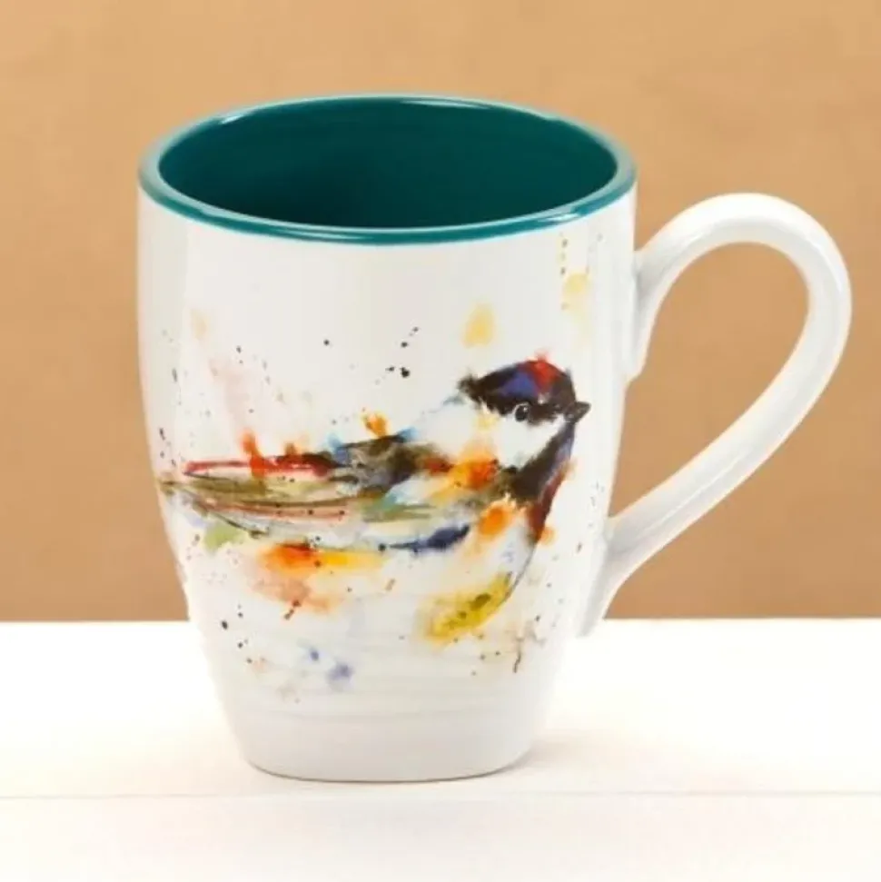 Watercolor Bird Mugs by Artist Dean Crouser -High Quality, Beautiful! *