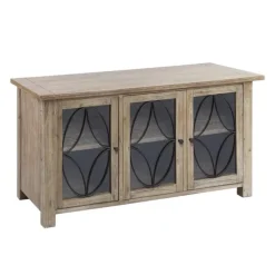 Waterford 3-Door Acacia Wood Storage Credenza