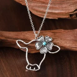 Western Pig and Cow Fashion Necklaces so Cute!