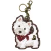 Westie White Doggy Collection by Chala, Coin Purse/Keychain, Xbody, Tote *