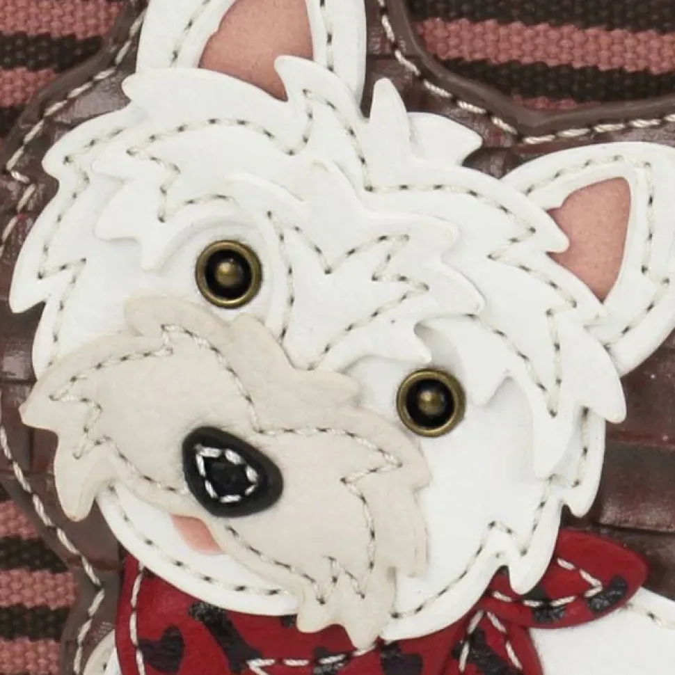 Westie White Doggy Collection by Chala, Coin Purse/Keychain, Xbody, Tote *