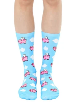 When Pigs Fly Unisex Crew Sock Lightweight *