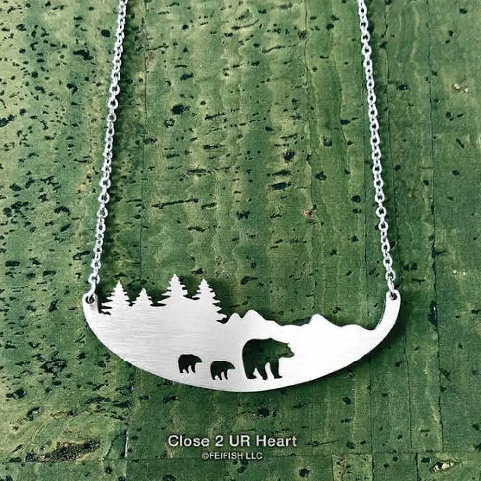 Wild Animal Necklaces Stainless Steel MADE IN THE USA*
