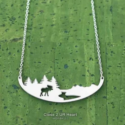 Wild Animal Necklaces Stainless Steel MADE IN THE USA*