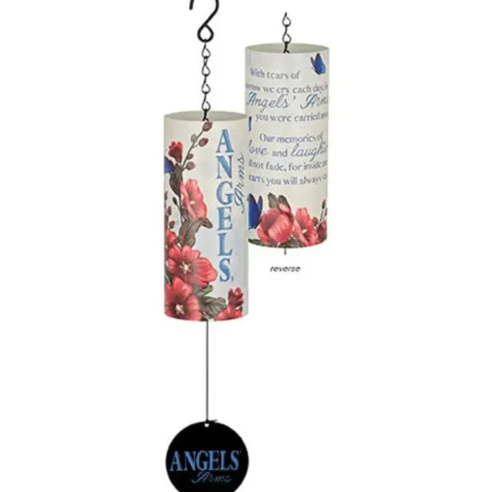 Windbells, Floral Memorial & Butterfly Home Blessing