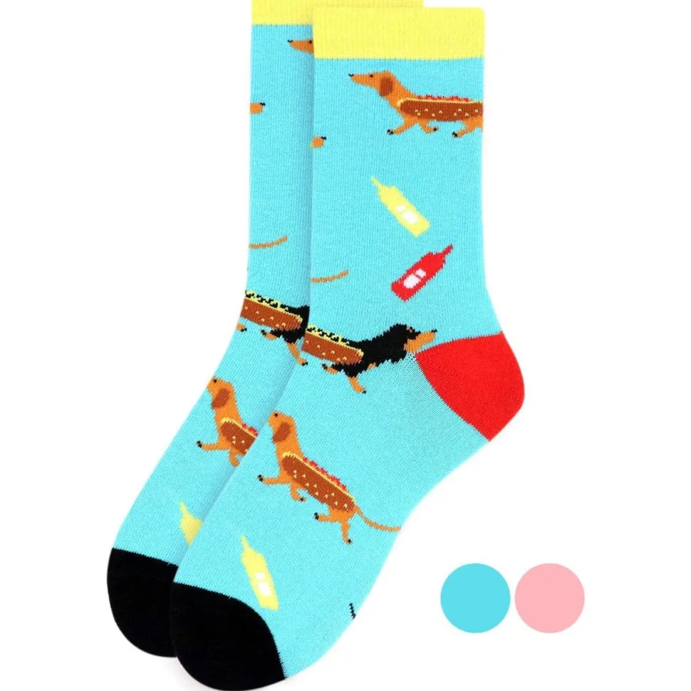 Women's HOT Dog Weiner Dog Socks Quality