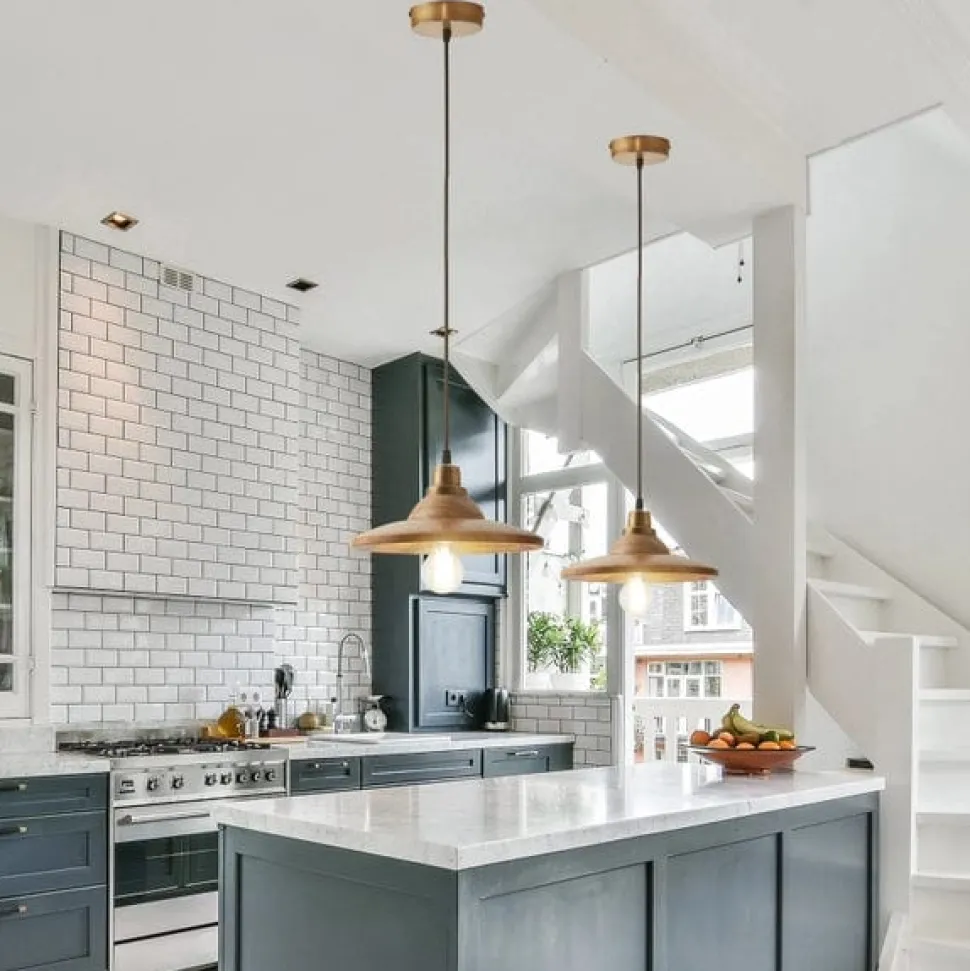 Wood and Metal Pendant