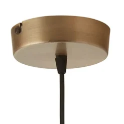 Wood and Metal Pendant