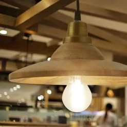 Wood and Metal Pendant