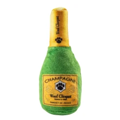 Woof Clicquot - Pawty Set for Dogs Fun Toy Designer Plush Parody Pet Chew Toys