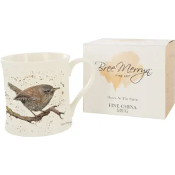 WREN WATERCOLOR MUG by artist Bree Merryn