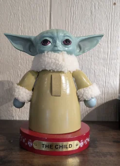 Yoda "The Child" Star Wars Nut Cracker Figurine Kurt S Adler