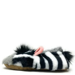 ZZ Zebra Kids CUTE Fluffy House Slippers